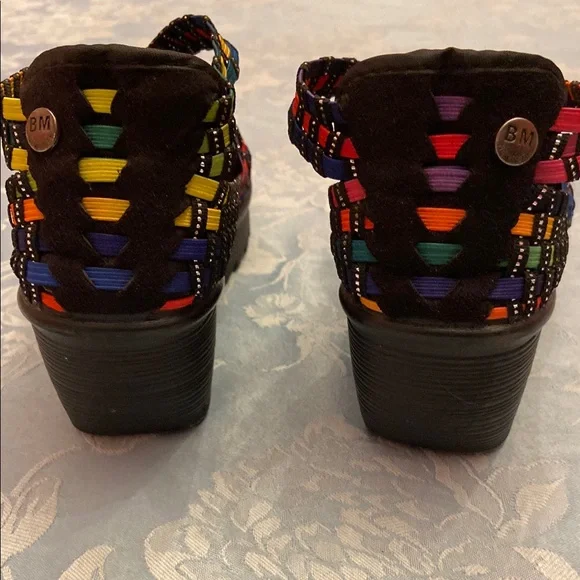 Bernie Mev Colorful Strappy Women's Sandals Size 40. 9/9.5 women’s - Picture 3 of 15